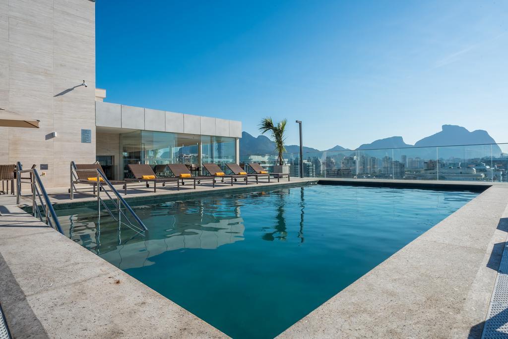 Windsor Marapendi Hotel Rio de Janeiro Exteriér fotografie Hotel's rooftop pool
